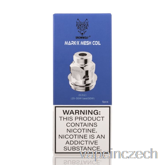 Snowwolf Mark-x Náhradní Cívky 0,3ohmové Cívky Vape Pero